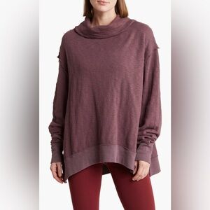 Free People Timmy Boxy Turtleneck Sweater